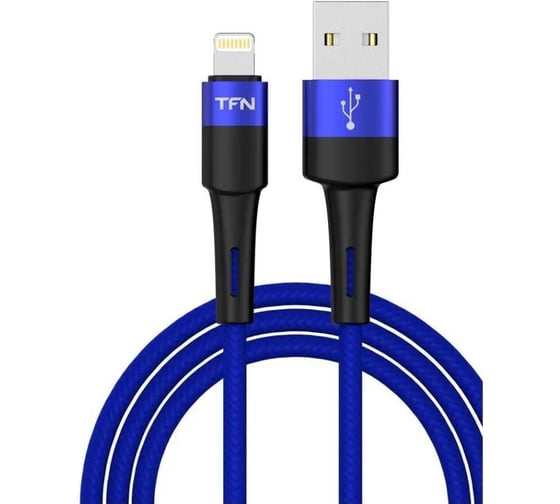 Кабель TFN 8pin Envy 1.2m нейлон blue TFN-C-ENV-AL1MBL
