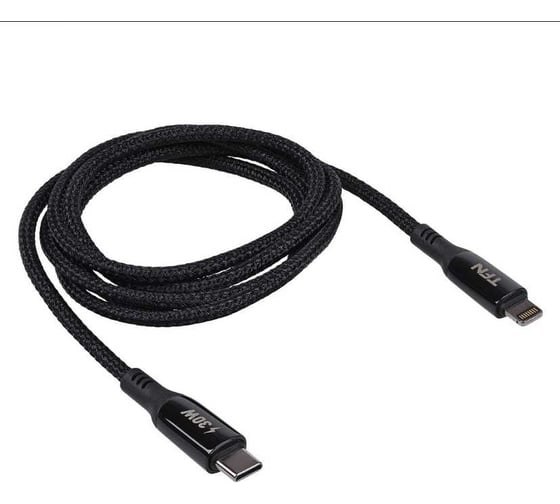 Кабель TFN 8pin-TypeC blaze 1.2m black TFN-C-BLZ-CL1M-BK 1