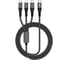 Кабель TFN 3в1 Type-C 1.2m grey TFN-C-3IN1-USBC-GR 1
