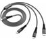 Кабель TFN 3в1 Type-C 1.2m grey TFN-C-3IN1-USBC-GR 4