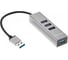 Переходник Telecom usb 3.0 - 4хusb 3.0 aluminum shell 0.2m TA310U 1