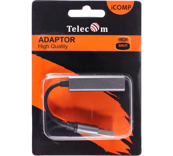 Переходник Telecom usb 2.0 - audio 0.1m TA313U