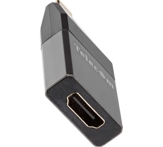 Переходник Telecom usb 3.1 type cm - hdmi f 4k 30hz aluminum shell TA314C 1