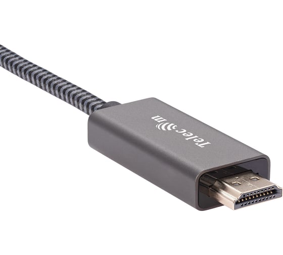 Кабель Telecom mini displayport m - hdmi m 4k 60hz 1.8m оплетка TA562M-1.8M
