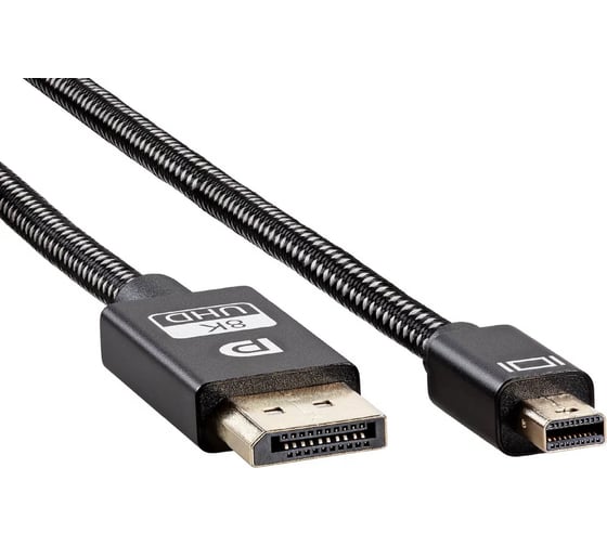 Кабель Telecom 1.4v mini displayport m - displayport m 1.8m 4k 120hz 8k 60hz TA683M-1.8M