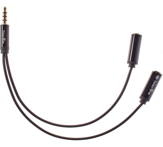 Кабель-адаптер Telecom 3.5 st m/2x3.5 st f 0.2m TAV204M-0.2M