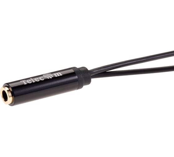 Кабель-адаптер Telecom 2x3.5 st m/3.5 st f 0.2m TAV205M-0.2M
