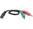 Разветвитель Telecom 2x3.5 st m - 3.5 st f TAV4365-0.2M 1