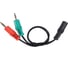 Разветвитель Telecom 2x3.5 st m - 3.5 st f TAV4365-0.2M 2