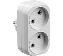 Электрический разветвитель Stayer MAXElectro 2 гнезда 10А/220В 55087-2