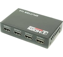 Разветвитель сигнала HDMI OSNOVO D-Hi1041 (1вход/4выхода). sct1456