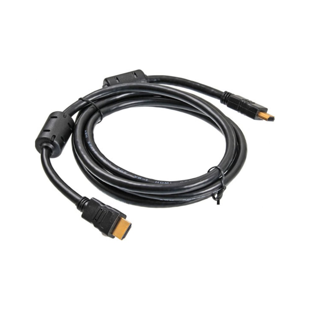 Кабель Ripo шнур hdmi/19m-hdmi/19m с ферритовыми кольцами, 1.8m, v 1.4 ...