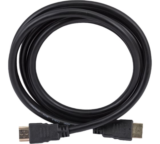 Кабель Ripo шнур hdmi/19m-hdmi/19m, 1.8m, v 2.0, м/м, черный, пакет 003-930006