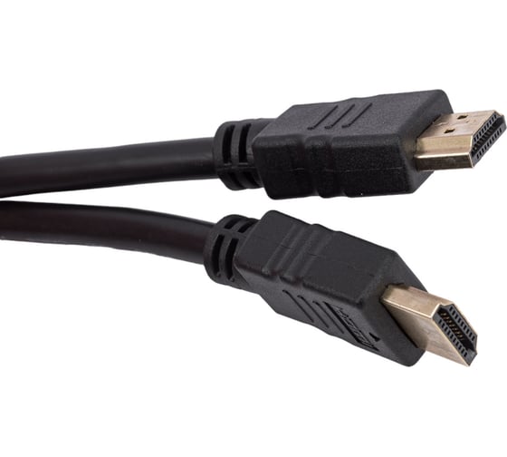 Кабель Ripo шнур hdmi/19m-hdmi/19m, 1.8m, v 2.0, м/м, черный, пакет 003-930006