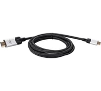 Кабель-адаптер VCOM usb 3.1 type cm - hdmi am 8k 30hz 1.8m alumi shell CU423MCV-1.8M