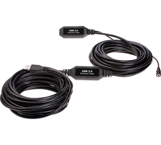 Кабель-адаптер VCOM usb 3.0-repeater удлинительный активный am - af 15m CU827-15M 1