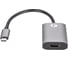 Aдаптер VCOM usb 3.1 type cm - hdmi af 4k 60hz pd charging alum shell CU452A 5