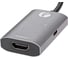 Aдаптер VCOM usb 3.1 type cm - hdmi af 4k 60hz pd charging alum shell CU452A 6