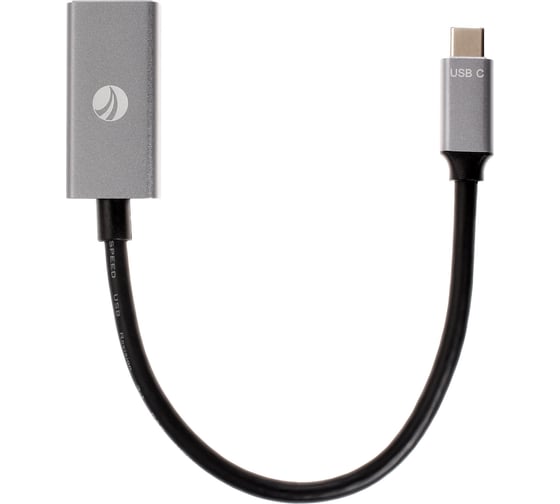 Aдаптер VCOM usb type cm - displayport f 1.4v 8k 60hz alum shell CU480M