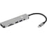 Aдаптер VCOM type cm - hdmi 4k 30hz и 2хusb 3.0 и tf и sd и pd alumishell CU4371 1