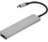 Aдаптер VCOM type cm - hdmi 4k 30hz и 2хusb 3.0 и tf и sd и pd alumishell CU4371 4