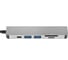 Aдаптер VCOM type cm - hdmi 4k 30hz и 2хusb 3.0 и tf и sd и pd alumishell CU4371 7