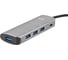 Aдаптер VCOM концентратор usb 3.1 type a - 4 usb 3.0 alum shell hub и pd CU4383A 7