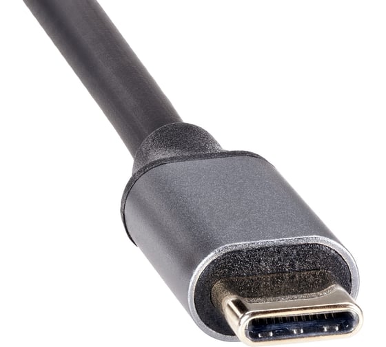 Aдаптер VCOM type c - rj45 и pd 100вт allum shell CU4591