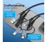 Кабель 3 в 1 VENTION USB 2.0 AM/ Micro-B, USB-C, Lightning M - 1м. Черный CQJHF 2