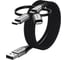 Кабель 3 в 1 VENTION USB 2.0 AM/ Micro-B, USB-C, Lightning M - 1м. Черный CQJHF 5