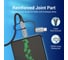 Кабель 3 в 1 VENTION USB 2.0 AM/ Micro-B, USB-C, Lightning M - 1м. Черный CQJHF 7