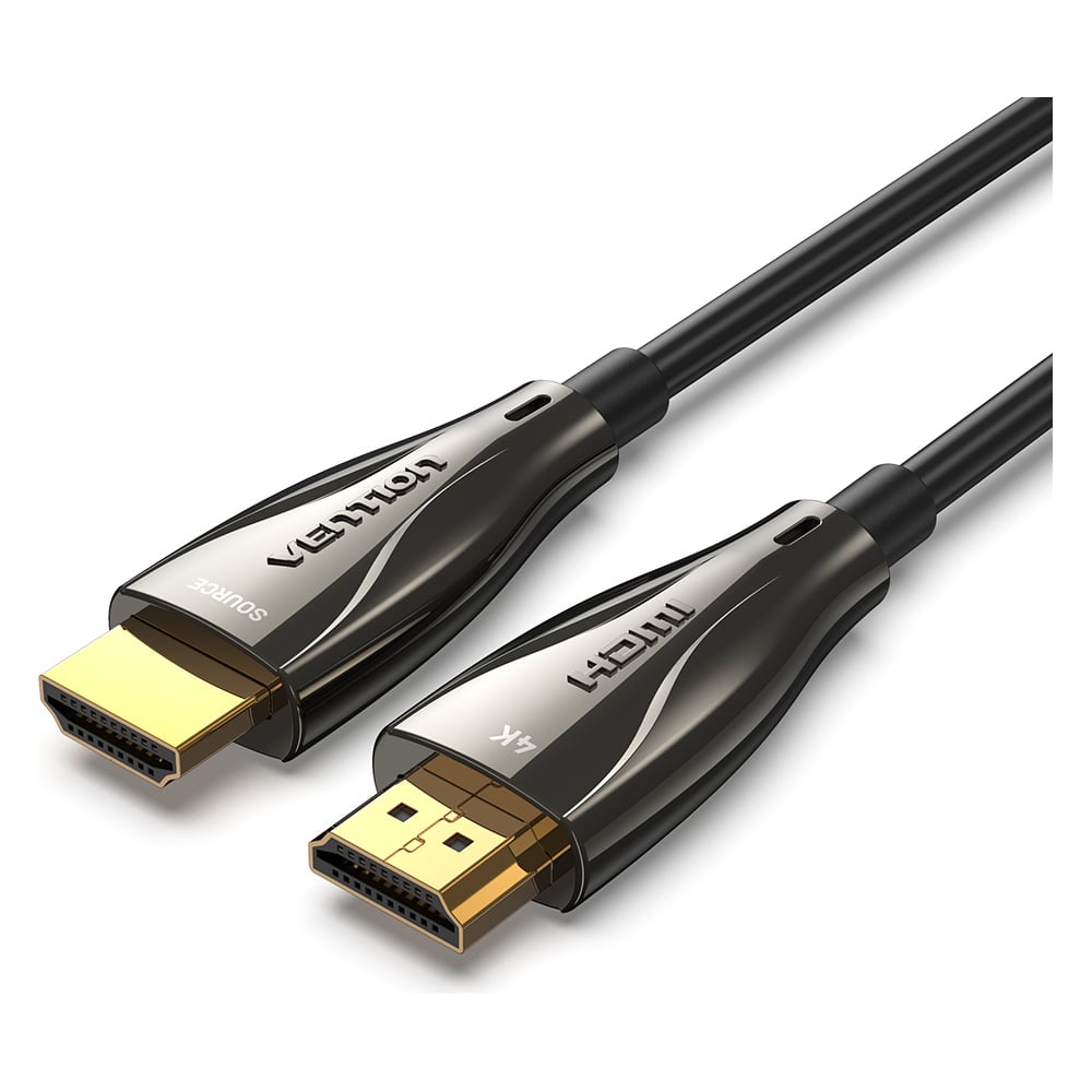 Оптический кабель VENTION HDMI v2.0 19M/19M - 30м. Черный ALABT ...