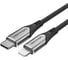 Кабель VENTION USB 2.0 CM/Lightning 8M для iPad/iPhone - 1м. Серебристый TACHF 6
