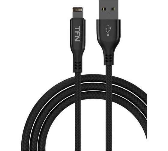 Кабель TFN 8pin blaze 1.2m black TFN-C-BLZ-AL1M-BK