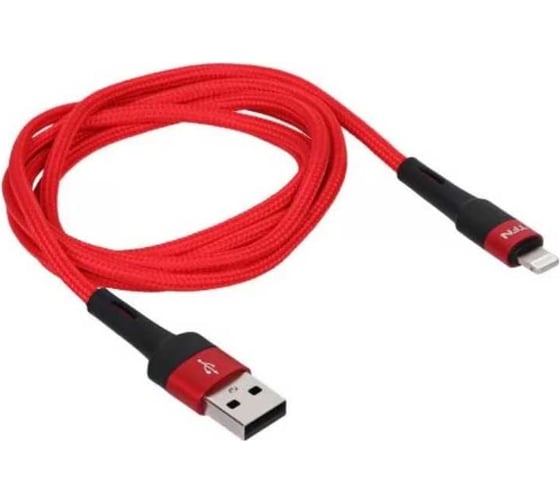 Кабель TFN 8pin Envy 1.2m нейлон red TFN-C-ENV-AL1MRD 1