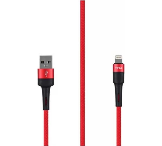 Кабель TFN 8pin Envy 1.2m нейлон red TFN-C-ENV-AL1MRD