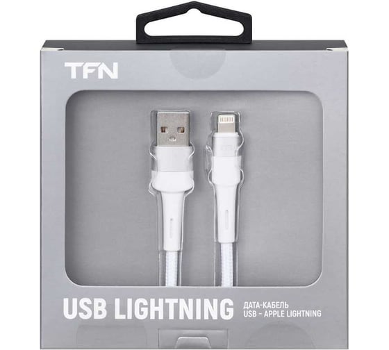 Кабель TFN 8pin Envy 1.2m нейлон white TFN-C-ENV-AL1MWH