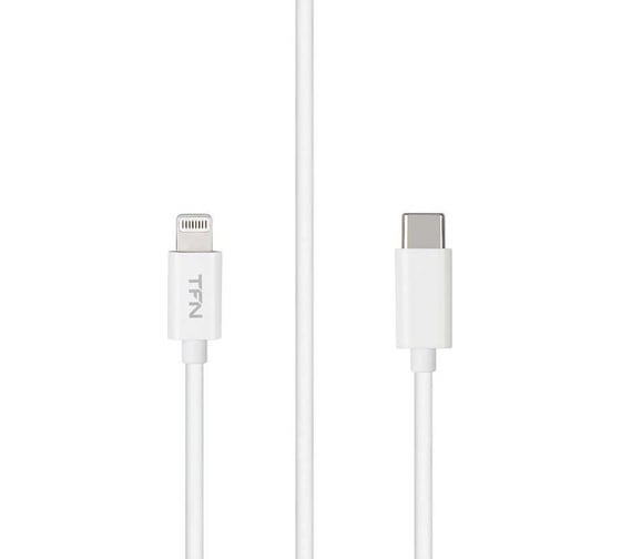 Кабель TFN 8pin-TypeC MFI 1.0m TPE white TFN-CMFLIGC1MTPWH 1