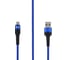 Кабель TFN microUSB Envy 1.2m нейлон blu TFN-C-ENV-MIC1MBL 1