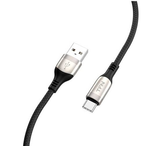 Кабель TFN TypeC blaze 1.2m nickel TFN-C-BLZ-AC1M-NI