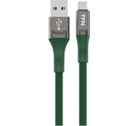 Кабель TFN microUSB Zinc 1.2m green TFN-CZNMIC12MGRN