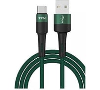 Кабель TFN TypeC Envy 1.2m нейлон green TFN-C-ENV-AC1MGRN