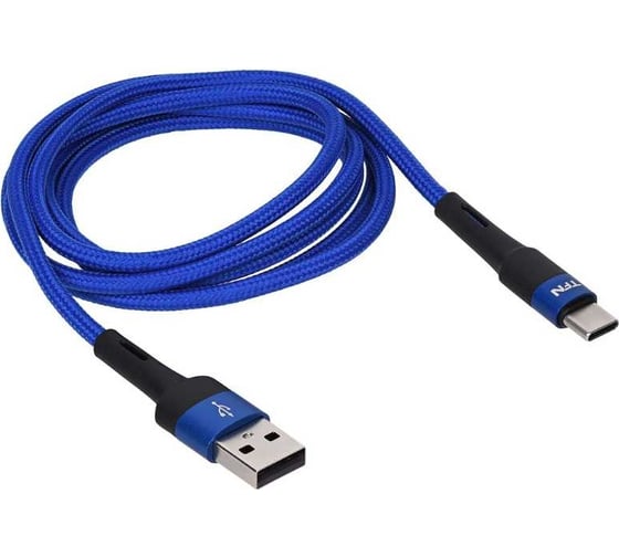 Кабель TFN TypeC Envy 1.2m нейлон blue TFN-C-ENV-AC1MBL 1