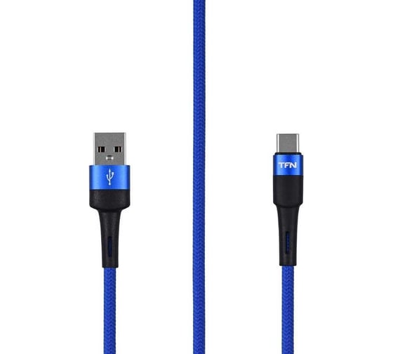 Кабель TFN TypeC Envy 1.2m нейлон blue TFN-C-ENV-AC1MBL