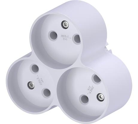 Электрический разветвитель ФОТОН тройник АМ 6-3, 6А 12324