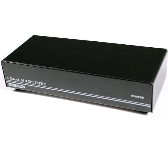 Разветвитель OSNOVO D-VA104 1VGA+1Стерео Аудио вх./4 VGA+4 Стерео Аудио. sct0340 1