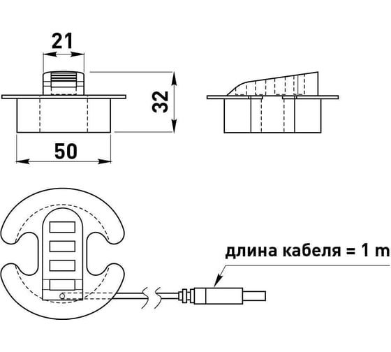 Разветвитель для USB на 4 порта GTV черный HB-USB-4X-20