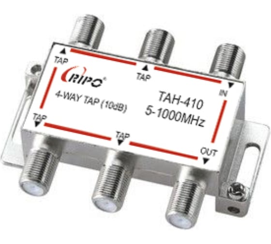Ответвитель Ripo тан 410f (4x10db,5-1000мнz) 005-400140 1