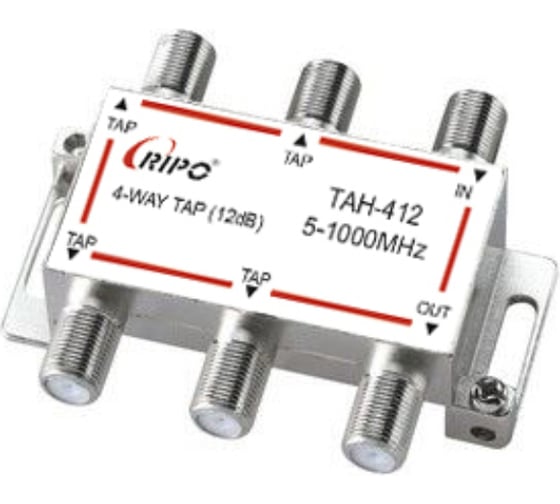 Ответвитель Ripo тан 412f (4x12db,5-1000мнz) 005-400142 1