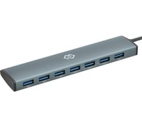 Разветвитель DIGMA USB-C HUB-7U3.0-UC-G 7порт. серый 1088655 29865614